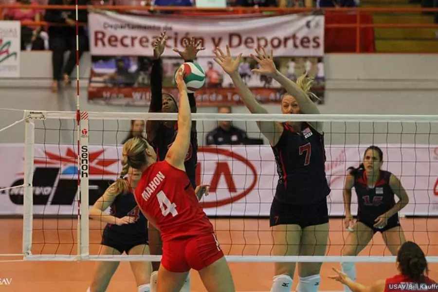 Power Position In Volleyball