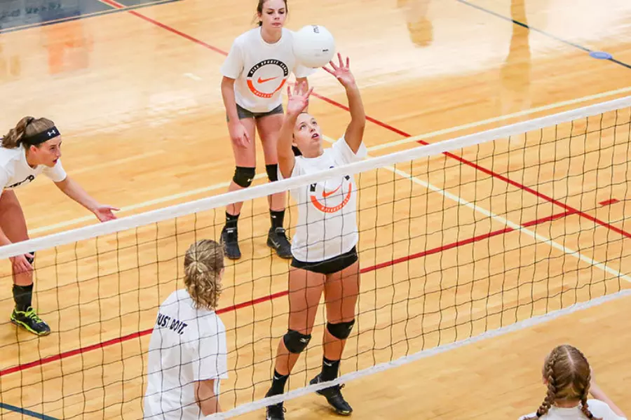 Setter position in Volleyball