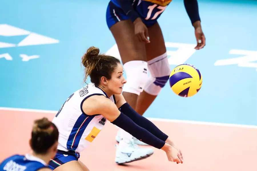 Power Position In Volleyball