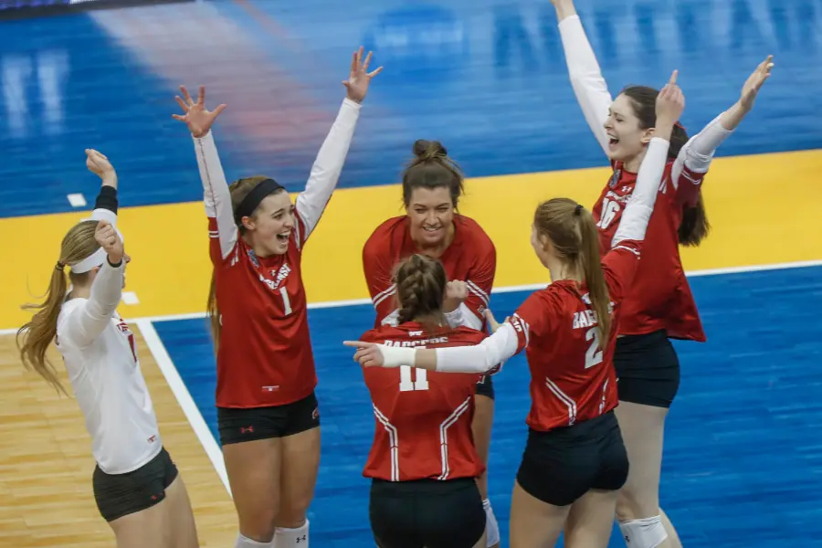 Wisconsin Badgers Women's Volleyball Team's Ages