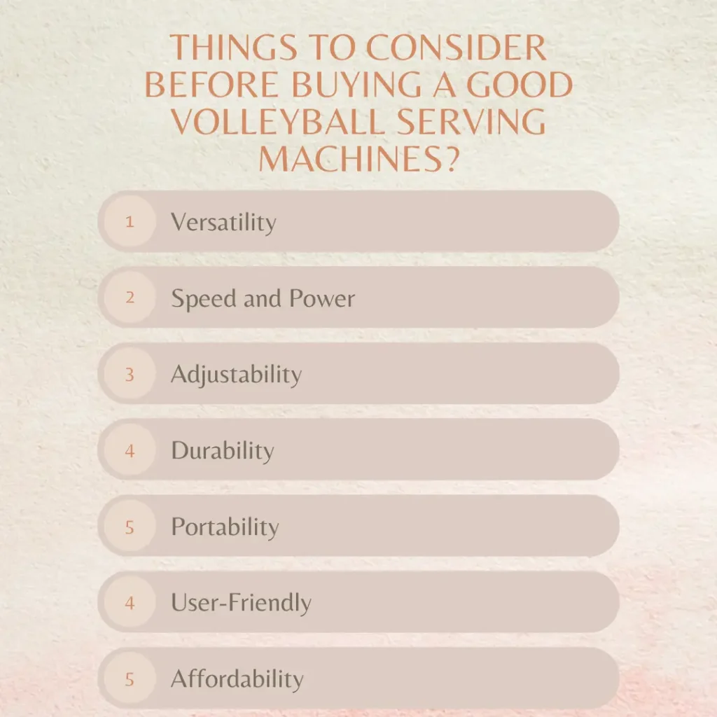 Best Volleyball Serving Machines