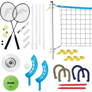 Franklin Sports Fun 5 Combo Outdoor Game Set
