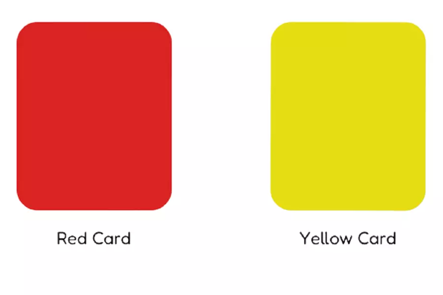 Volleyball Penalty Cards