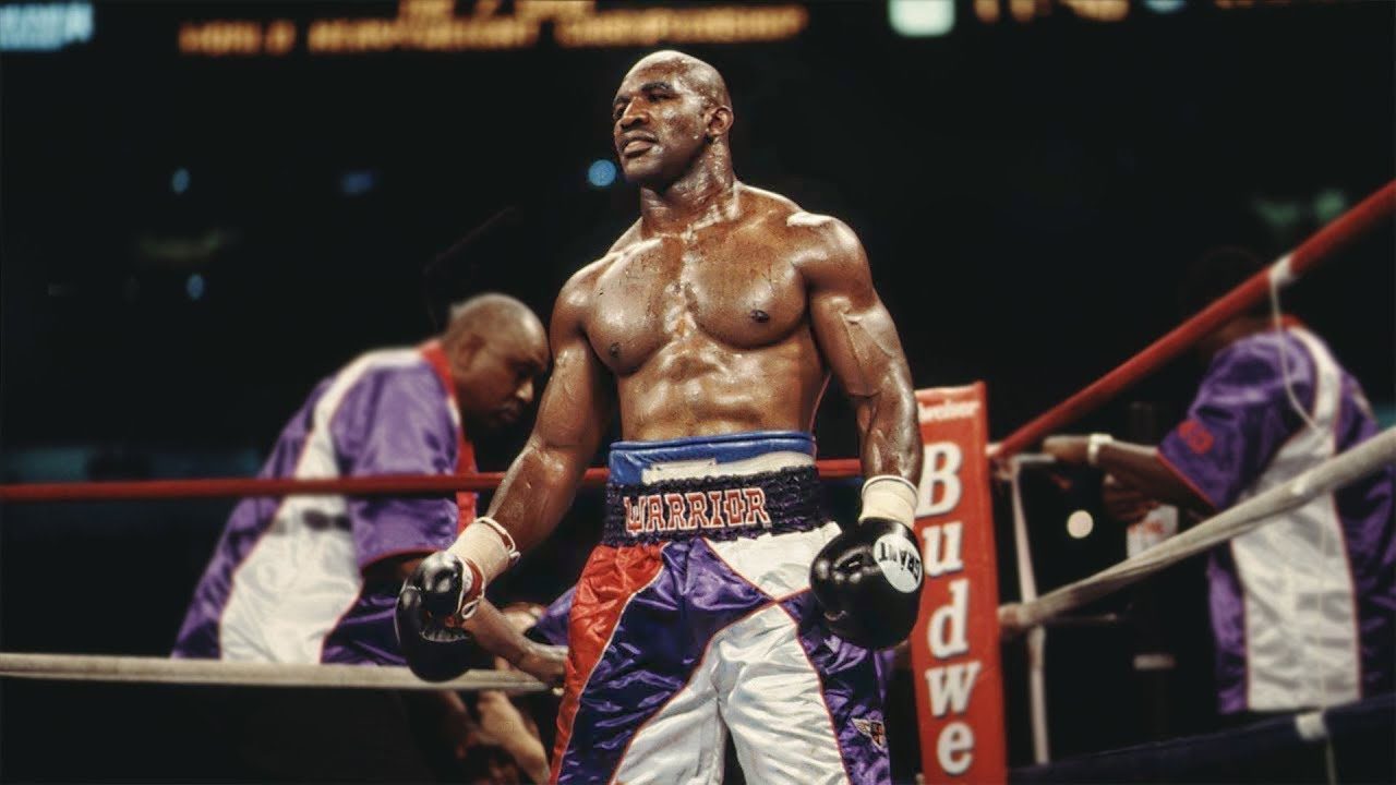 The legendary Evander Holyfield